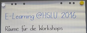 Rückblick E-Learning Community Treffen 2016