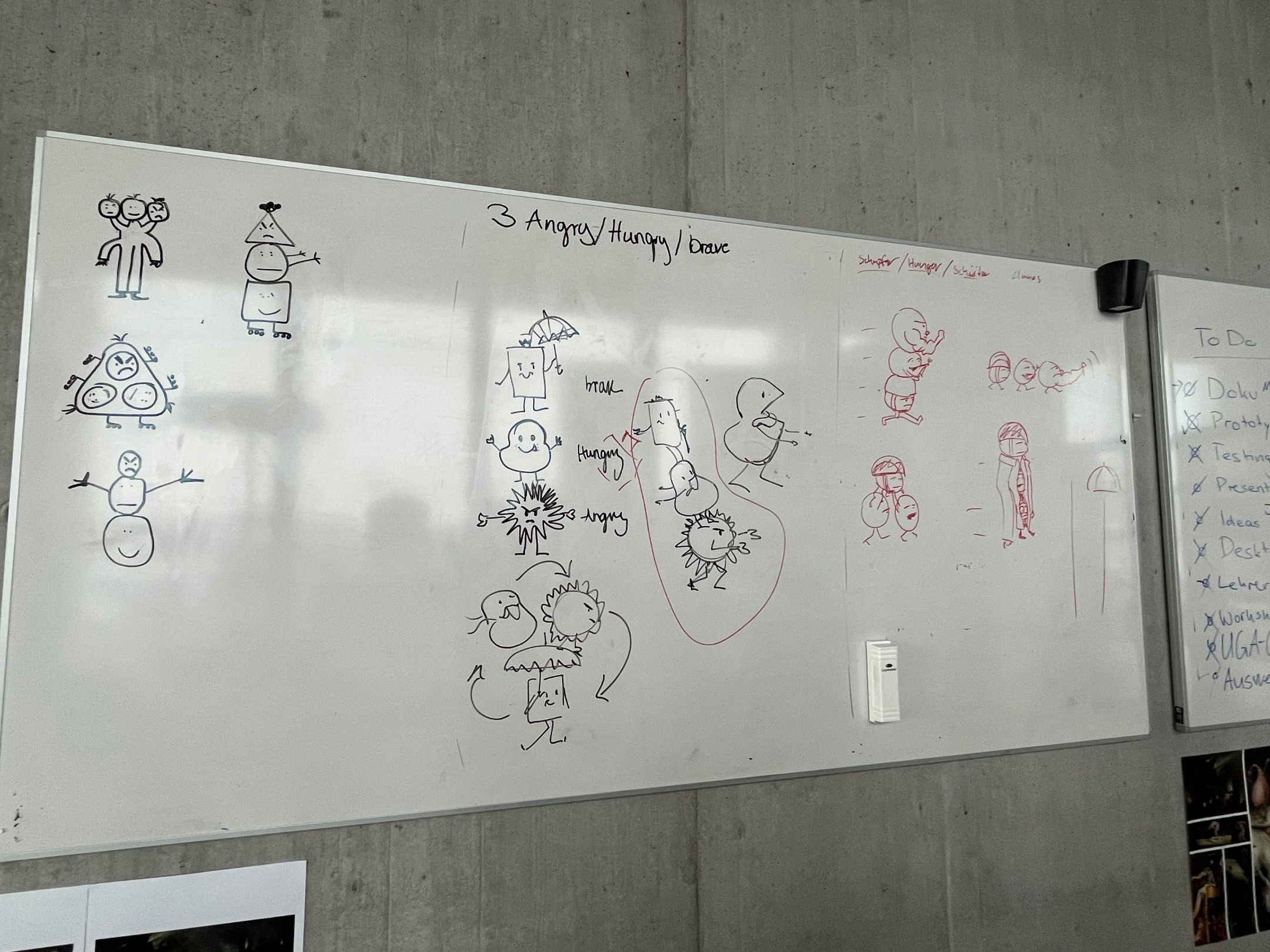 Week 1 – Game Ideen // Gruppe Third Wheeling