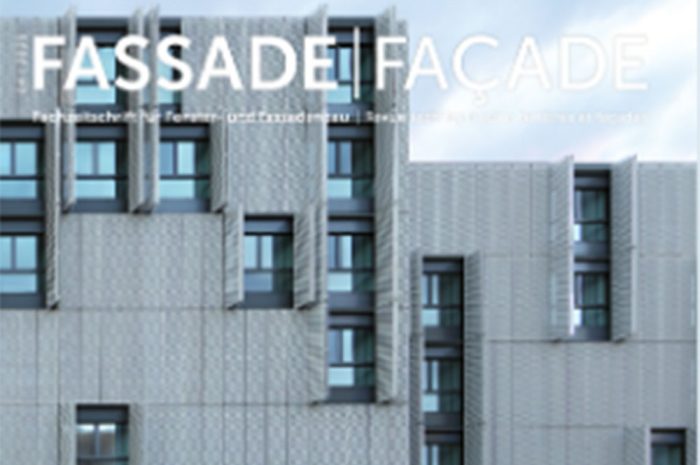 Publikation der Abschlussarbeiten der Studienrichtung Gebäudehülle in FASSADE 04/2021