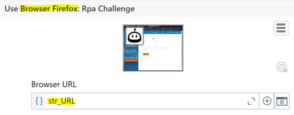 rpa challenge Schritt 1
