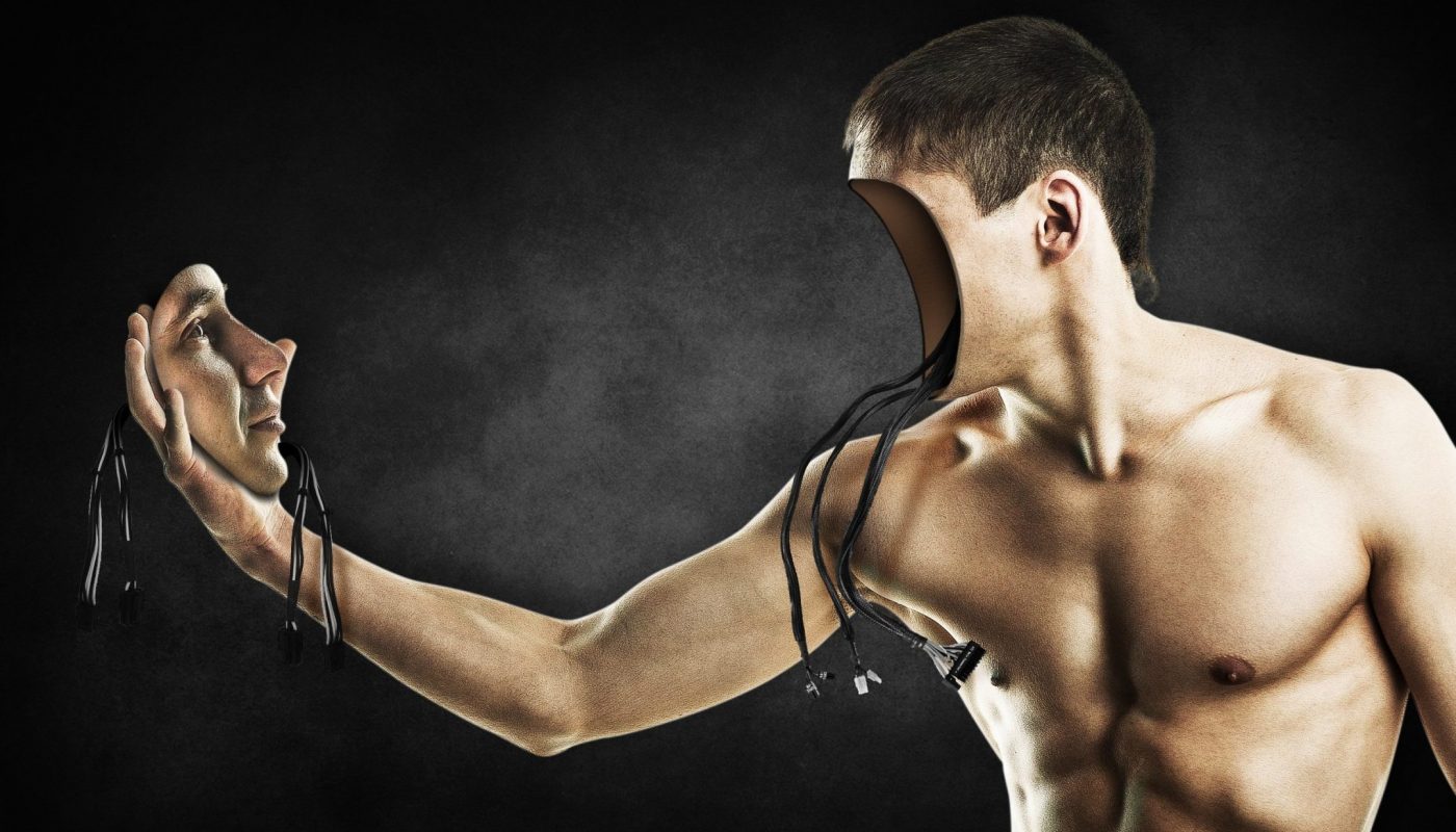 Symbolische Darstellung der Zusammenarbeit zwischen Mensch und Technologie