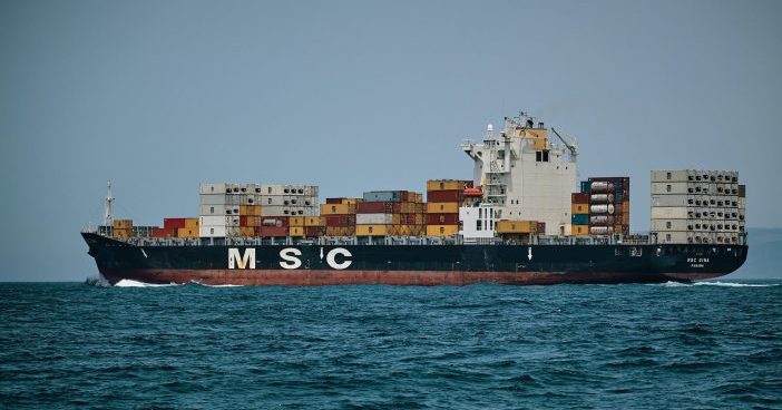 Container Schiff MSC