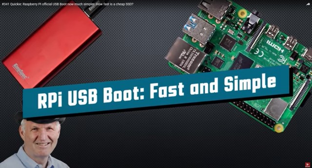 YouTube Video RPi USB Boot