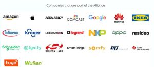 Teilnehmer der Connectivity Standards Alliance