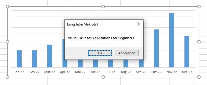 Lang lebe Makro(s) – Visual Basic for Applications for Beginners