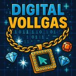 Albumcover «Digital Vollgas» mit Bling Bling Symbolen