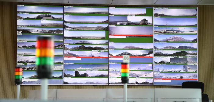 Webcams der Rega Einsatzzentrale