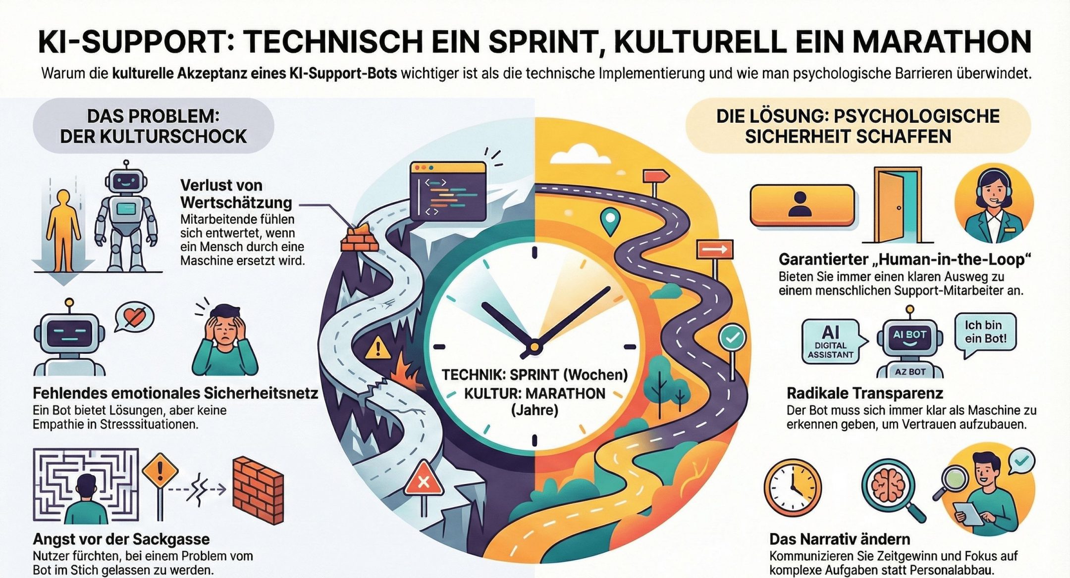 Die wichtigsten Punkte in einer Grafik zusammengefasst.