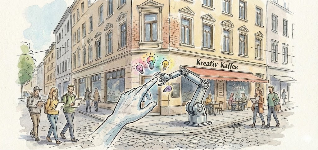 Mit KI Perspektiven erweitern. (Bildquelle: KI-generiert mit Nano Banana Pro)