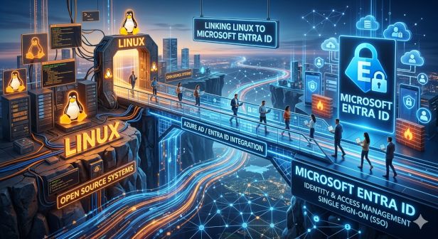 Himmelblau, Linux-Brücke zu Entra ID