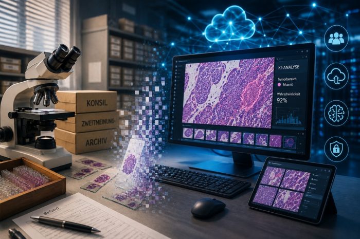 Wenn Pixel Gewebe ersetzen: Die Revolution der Pathologie
