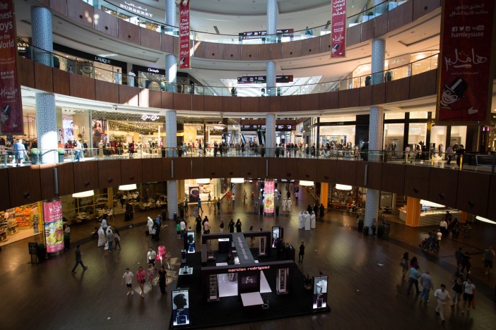 Bild vom Innern der Dubai Mall in Dubai