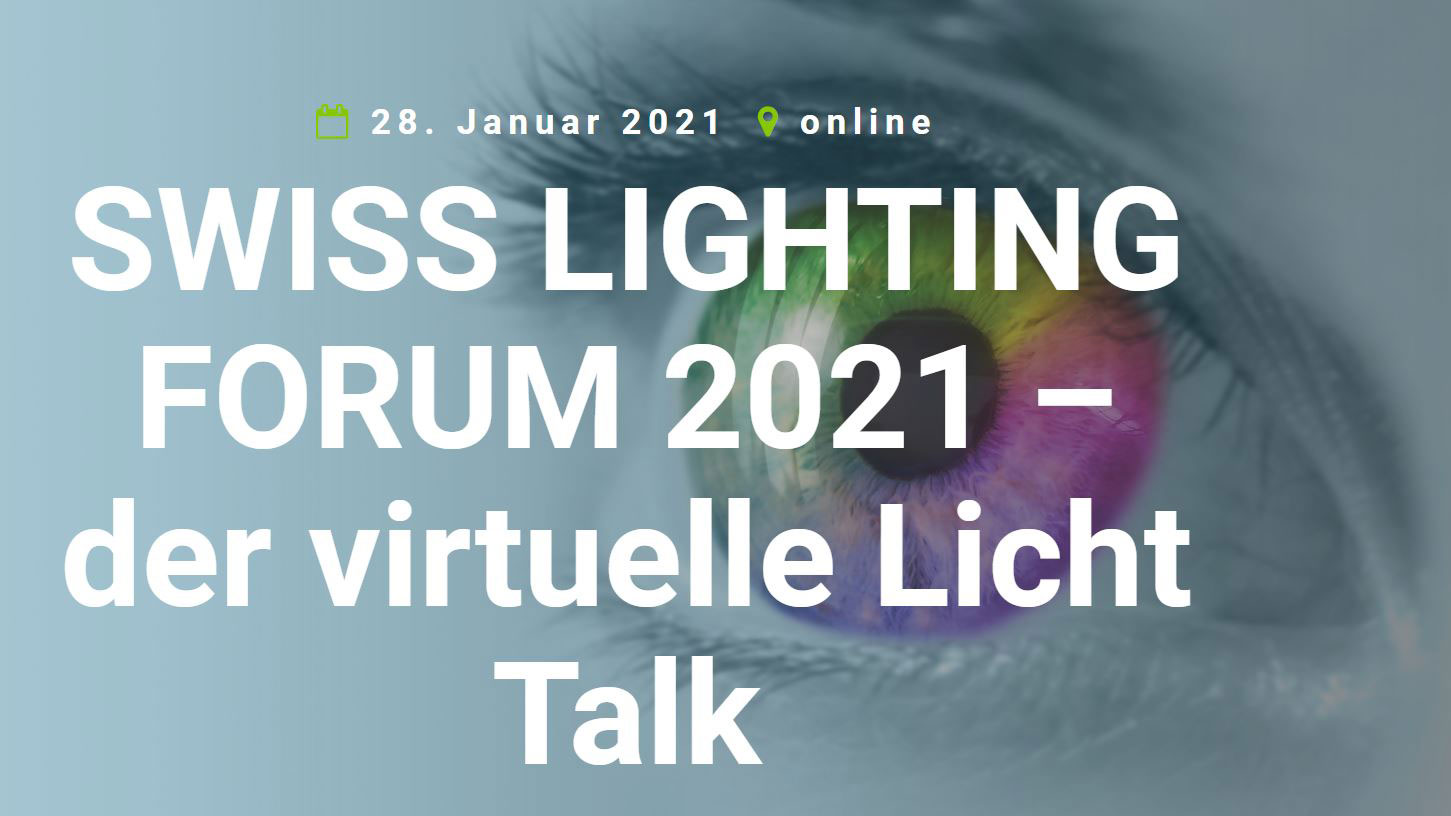 Licht@hslu @ Swiss Lighting Forum 2021