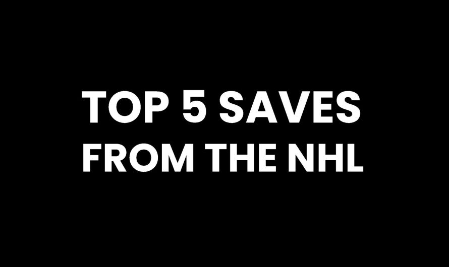Top Saves from the NHL