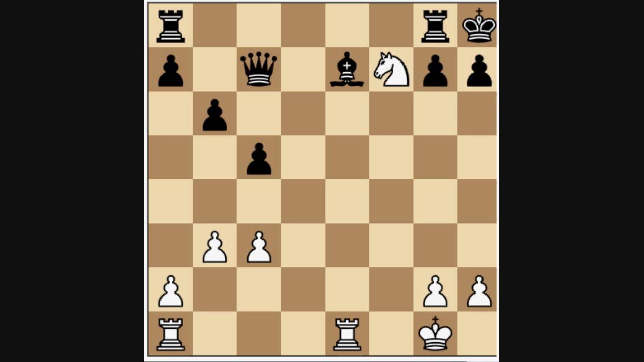 Smothered mate in Chess, for Dummies 