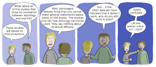 Example of an astrological prejudice