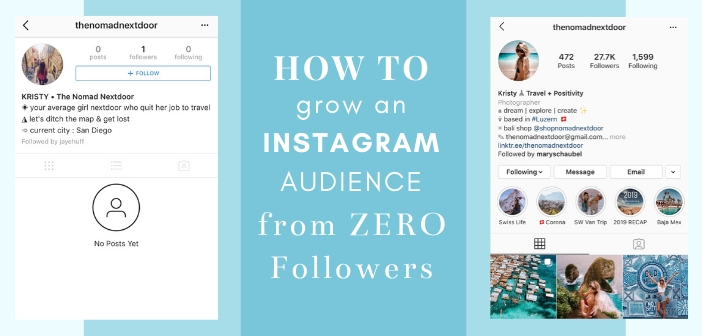 How to Grow an Instagram Audience from Zero Followers