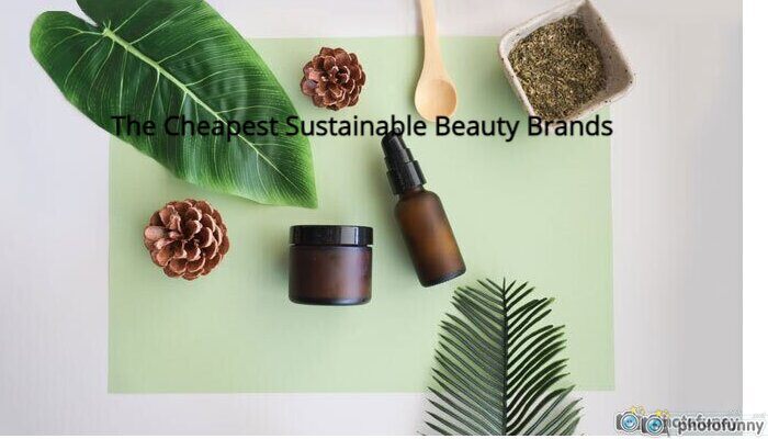 The cheapest  sustainable beauty brands