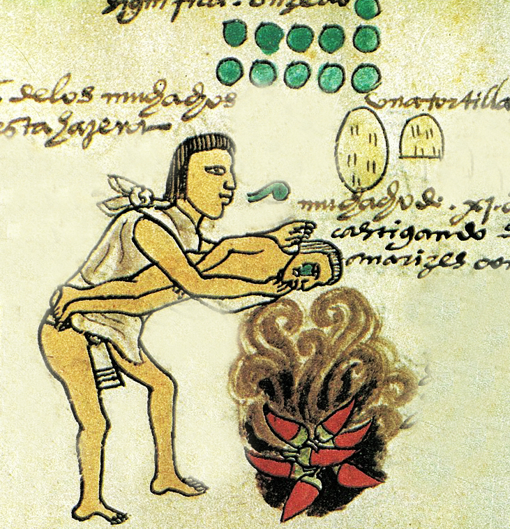 aztec punishment with chili smoke