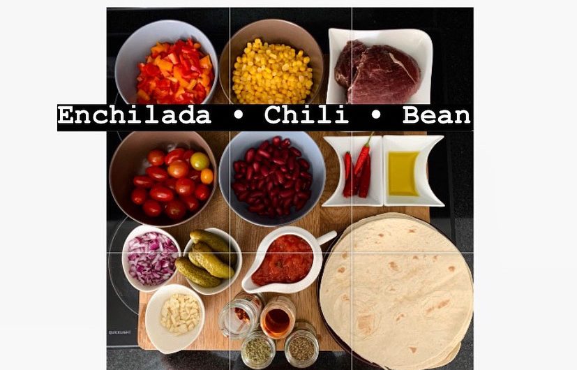 Enchilada • Chili • Bean