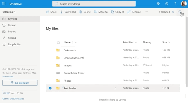 Edit access to shared files on OneDrive
