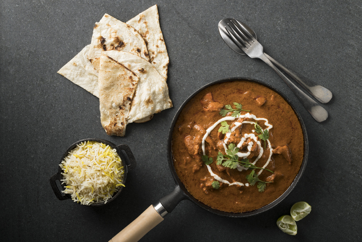 Butter Chicken Curry Indian Food