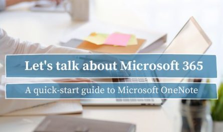 A quick-start guide to Microsoft OneNote