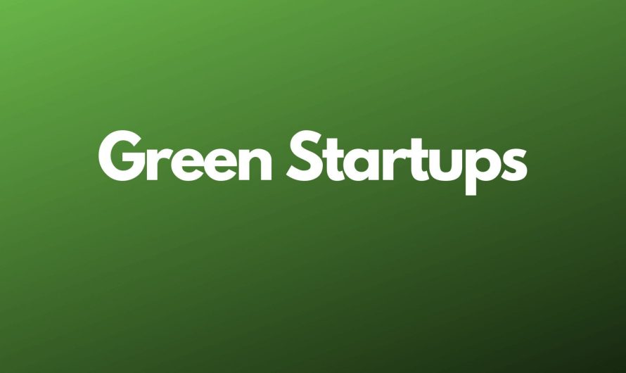 What Is a Green Startup?