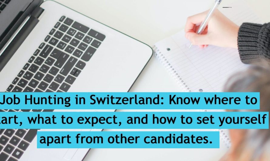 Get Your CV Ready for the Swiss Job Market