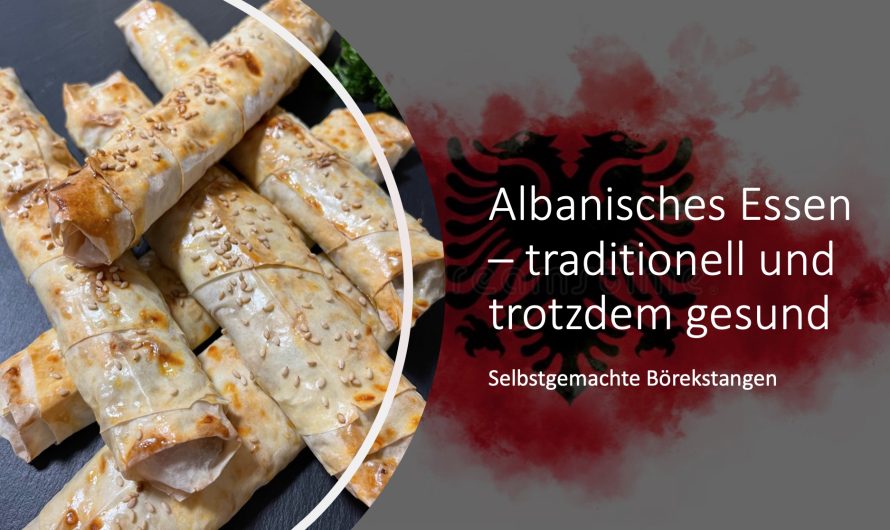 Fast and healthy: Rezept für Börek Stangen