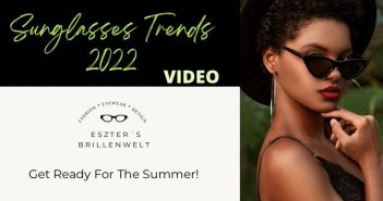 Girl in cat eye sunglasses sunglasses trends 2022 Eszter Horovitz