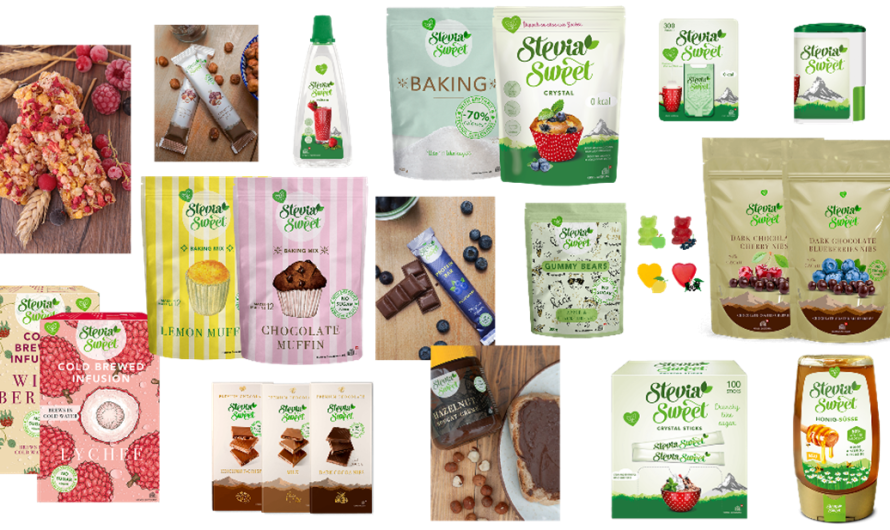 SteviaSweet – die unglaubliche Vielfalt an Zuckerersatz-Produkten