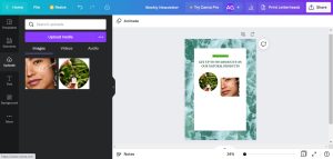 Screenshot of canva.com