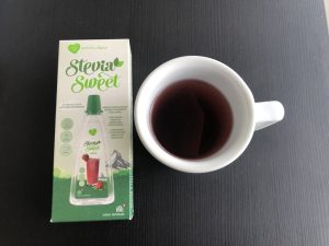 Tee mit Stevia Sweet Tabletten oder Flüssig