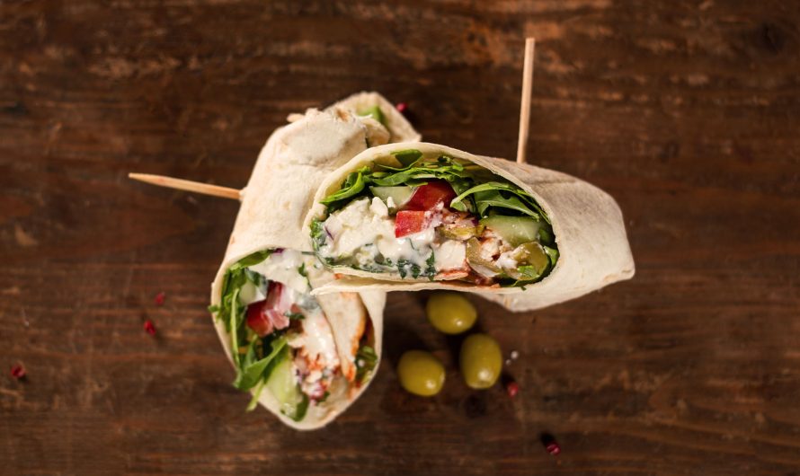 DINNER IN 30 MINUTES: Greek Style Wrap