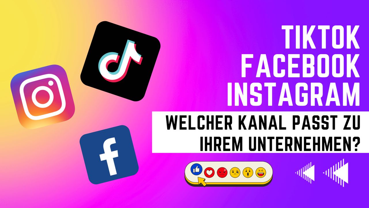 TikTok, Facebook, Instagram on Screen