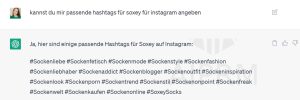 Erstellung von passenden Hashtags