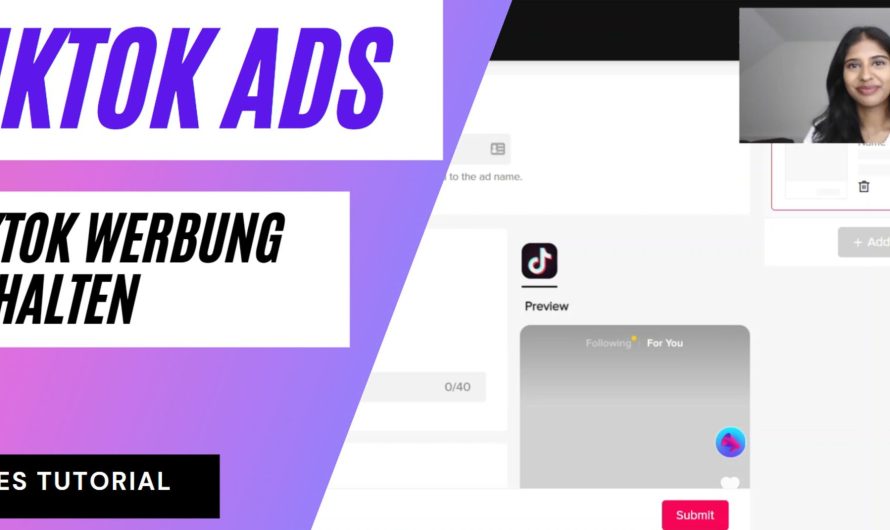 TikTok Ads – Tutorial TikTok Werbung schalten 2023