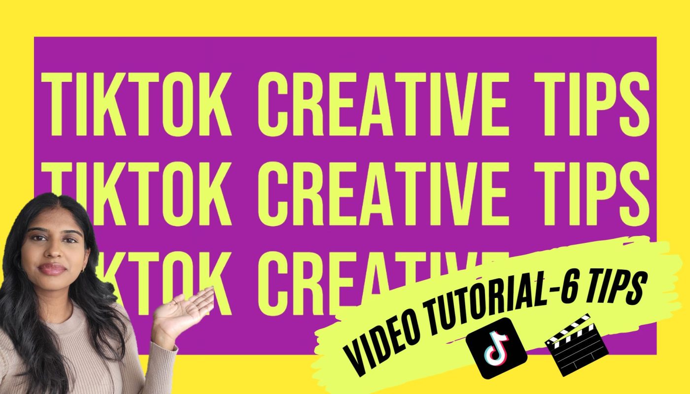 TikTok Creative Tips