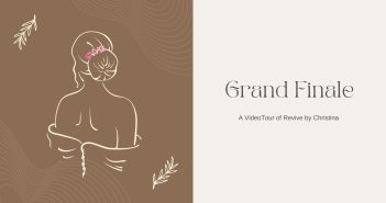 Grand Finale: A Video Tour of Revive by Christina, Title Page