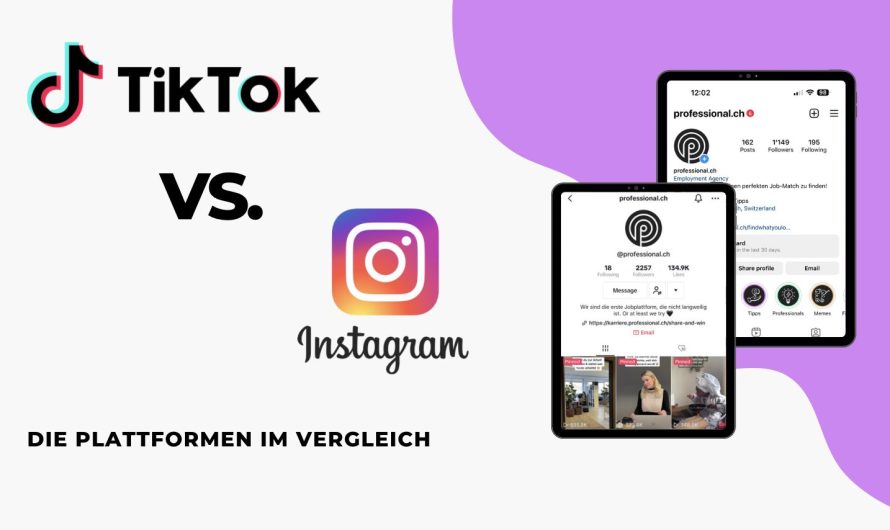 TikTok vs. Instagram: Die Plattformen im Vergleich