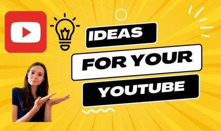 You Tube Ideas for the videos