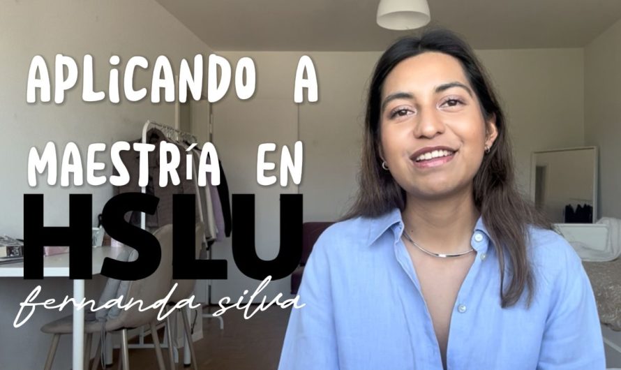 Mi experiencia aplicando a maestría en HSLU – Fernanda Silva