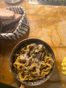 The famous Pasta with truffel