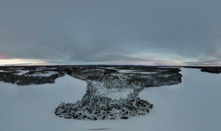 Landscape Finnish Lapland