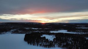 Landscape Finnish Lapland