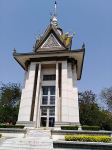 Cambodian genocide monument