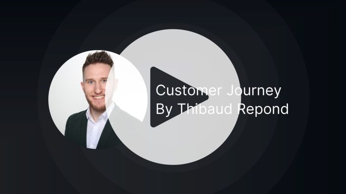 Video of the author showing an example of digitalizing the customer journey.