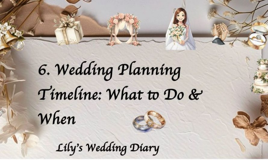 Lily’s Wedding Diary: Wedding Planning Timeline: What to Do & When