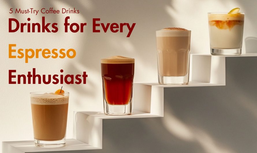 5 Easy Espresso Drinks to Make at Home